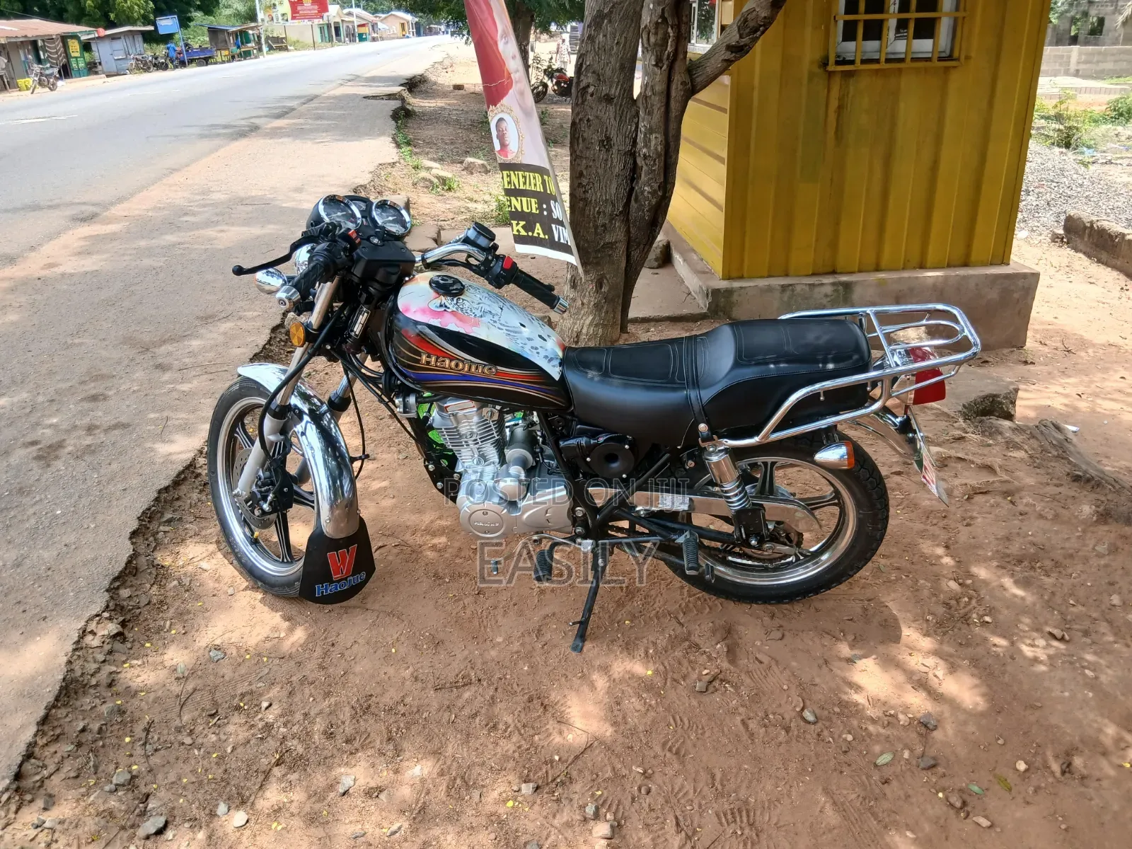 Haojue HJ125-8K 2025 Black