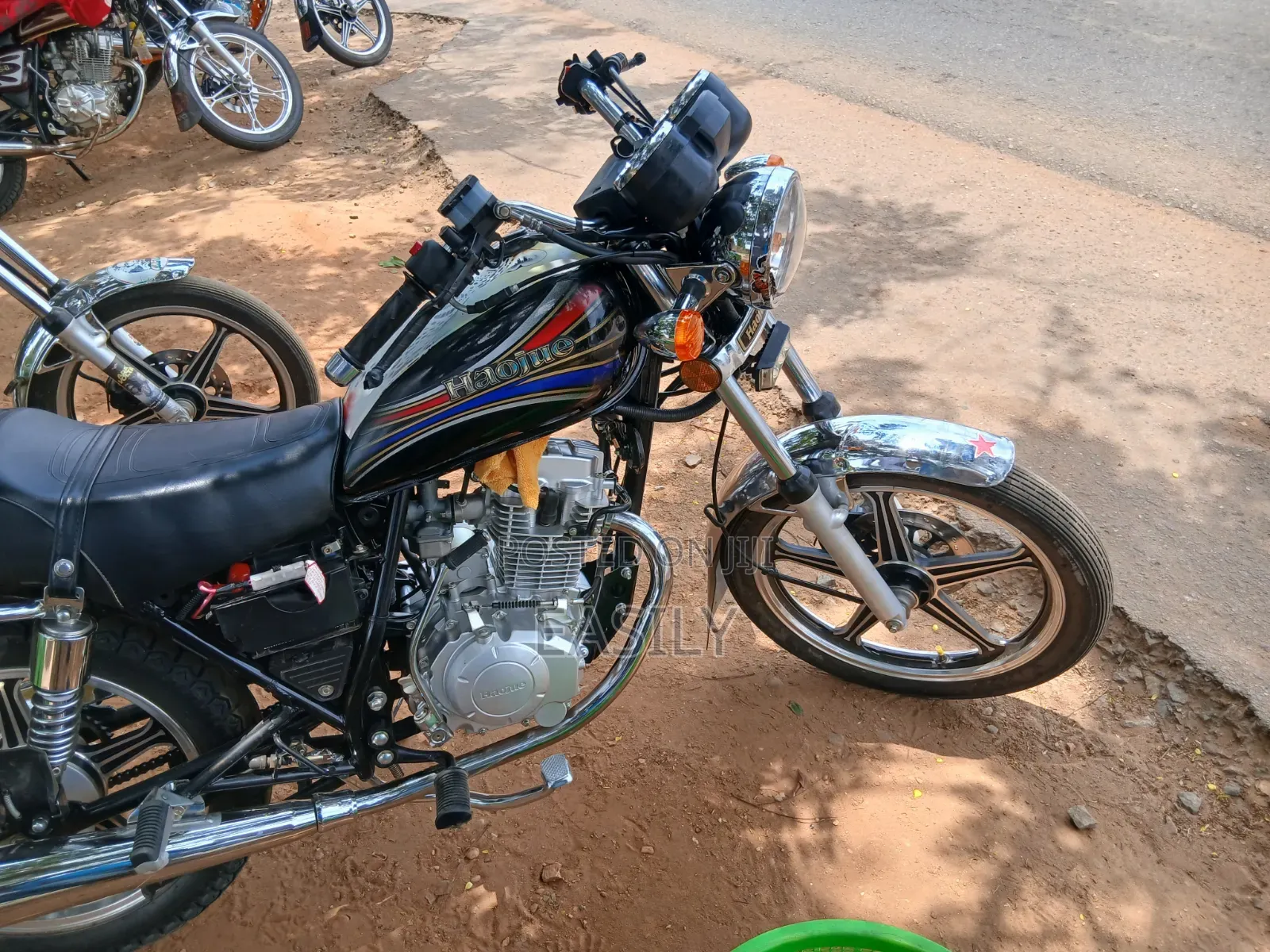 Haojue HJ125-8K 2025 Black