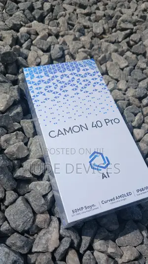 New Tecno Camon 40 Pro 5G 256 GB Black