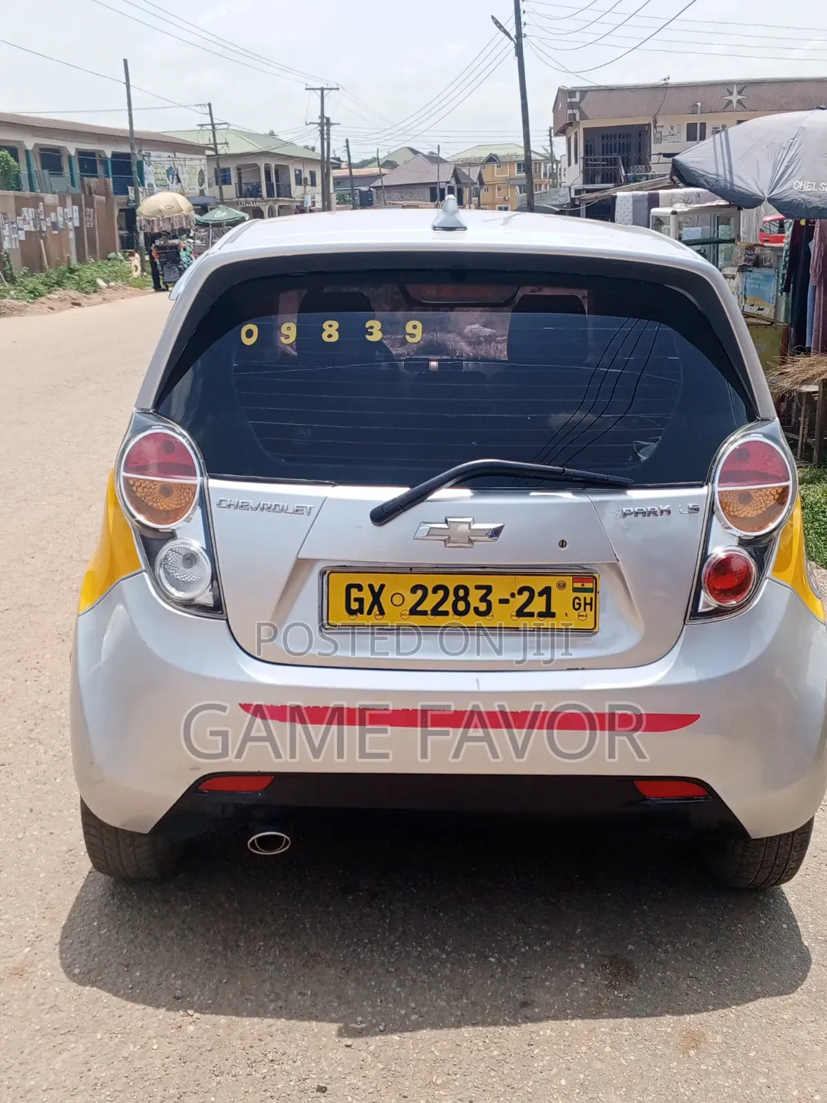 Chevrolet Spark 2012 Gray
