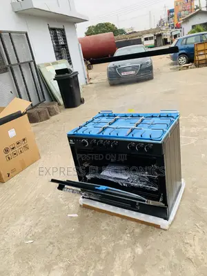 Oven Rotisserie Grill Black Nasco 5burner 60:90 Cooker Gas