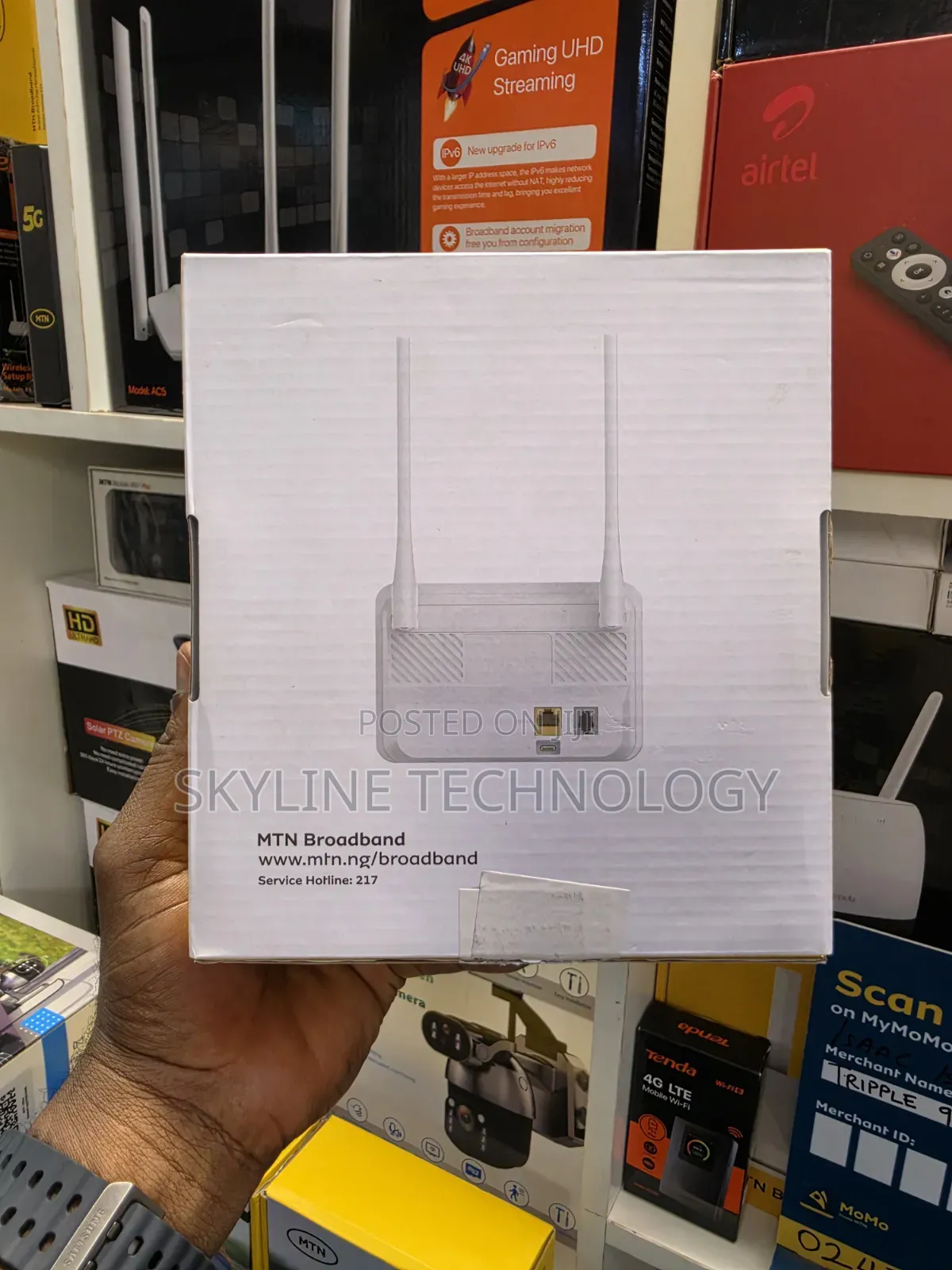 4G Portable Broadband Cat 4 Router