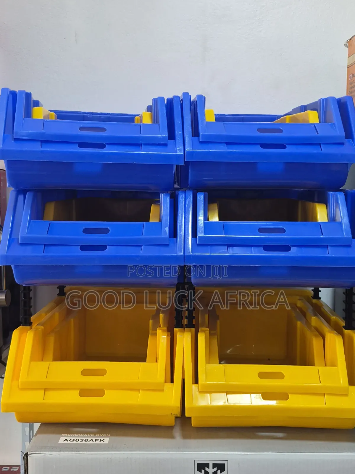 Plastic Tool & Spare Parts Storage Bins – Various Sizes & Colors