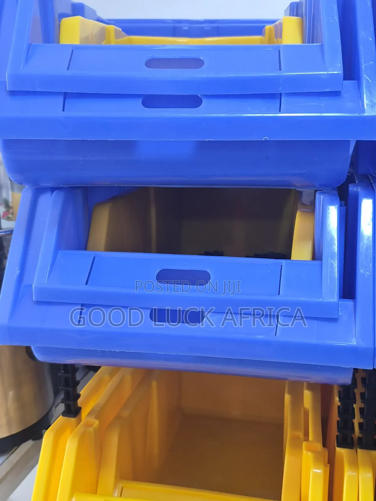 Plastic Tool & Spare Parts Storage Bins – Various Sizes & Colors