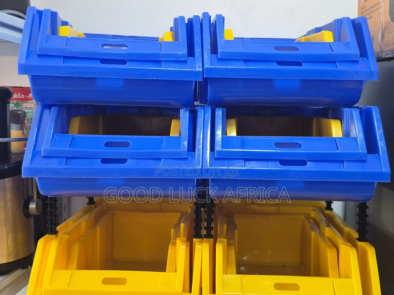 Plastic Tool & Spare Parts Storage Bins – Various Sizes & Colors