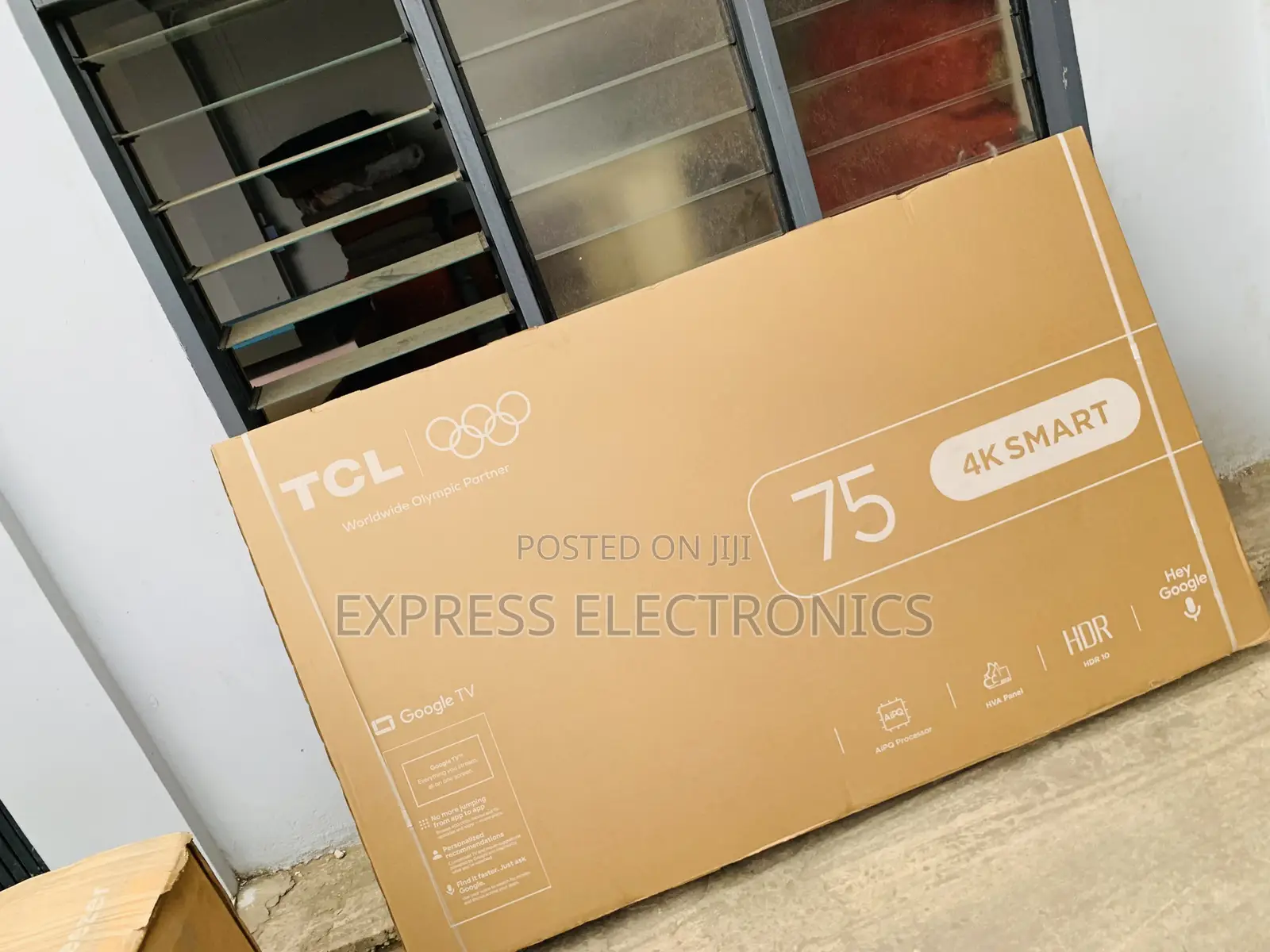 Get the New TCL 75'' Uhd Led 75p6k Smart Android Television