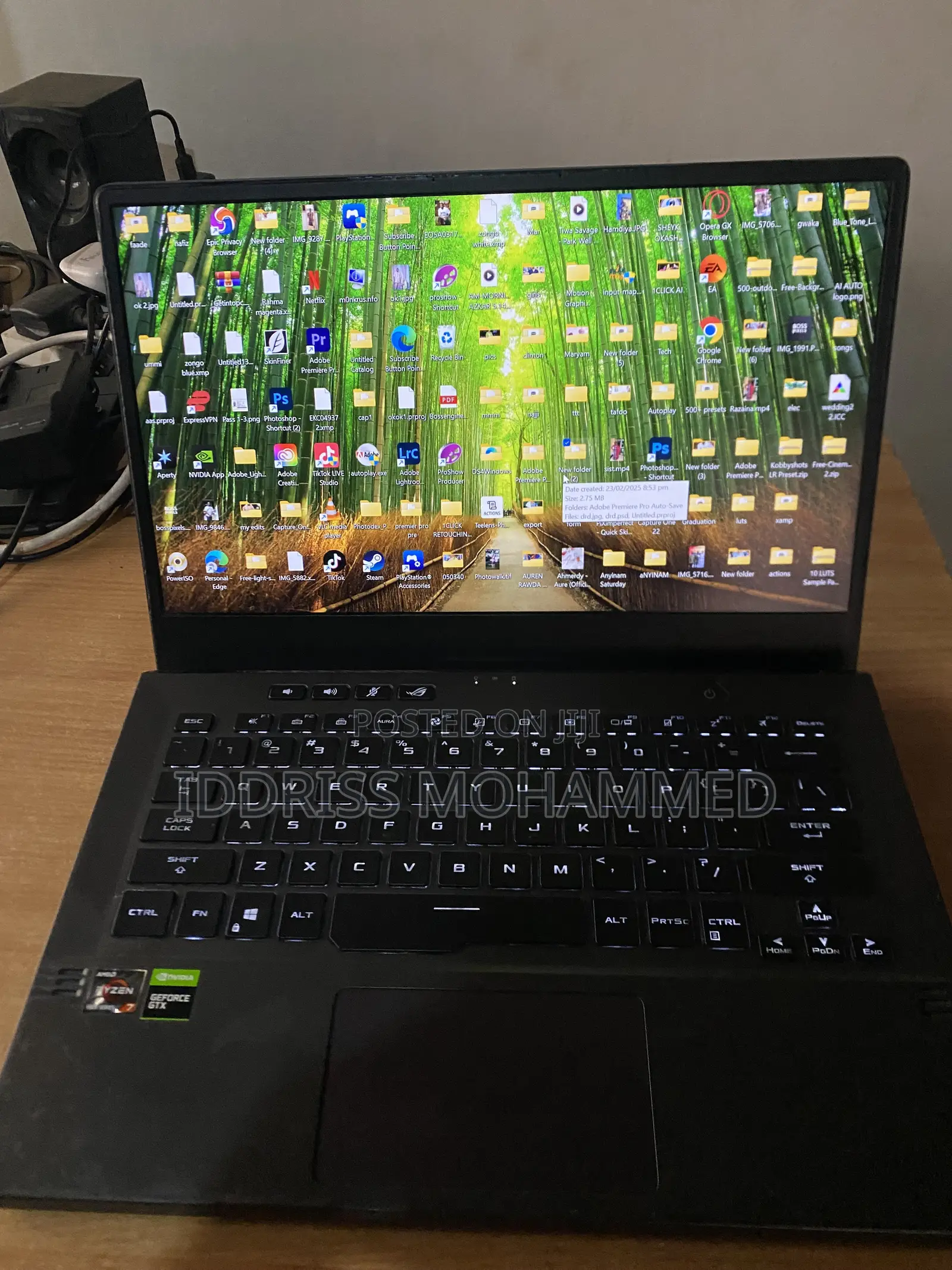 Laptop Asus ROG Zephyrus G14 16GB AMD Ryzen 7 SSD 512GB