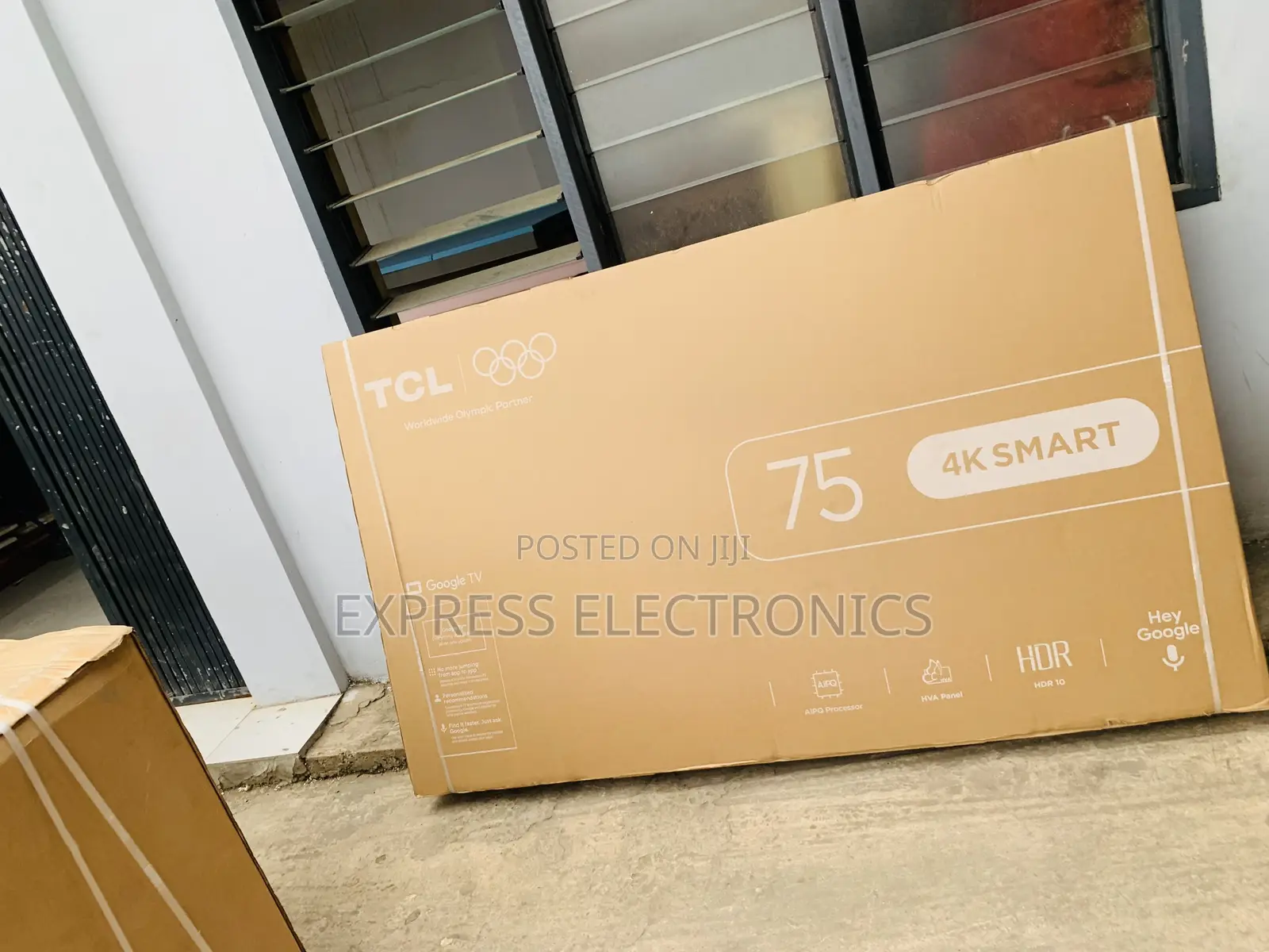 Get a New Slim TCL 75'' Uhd Led 75p6k Smart Android Television