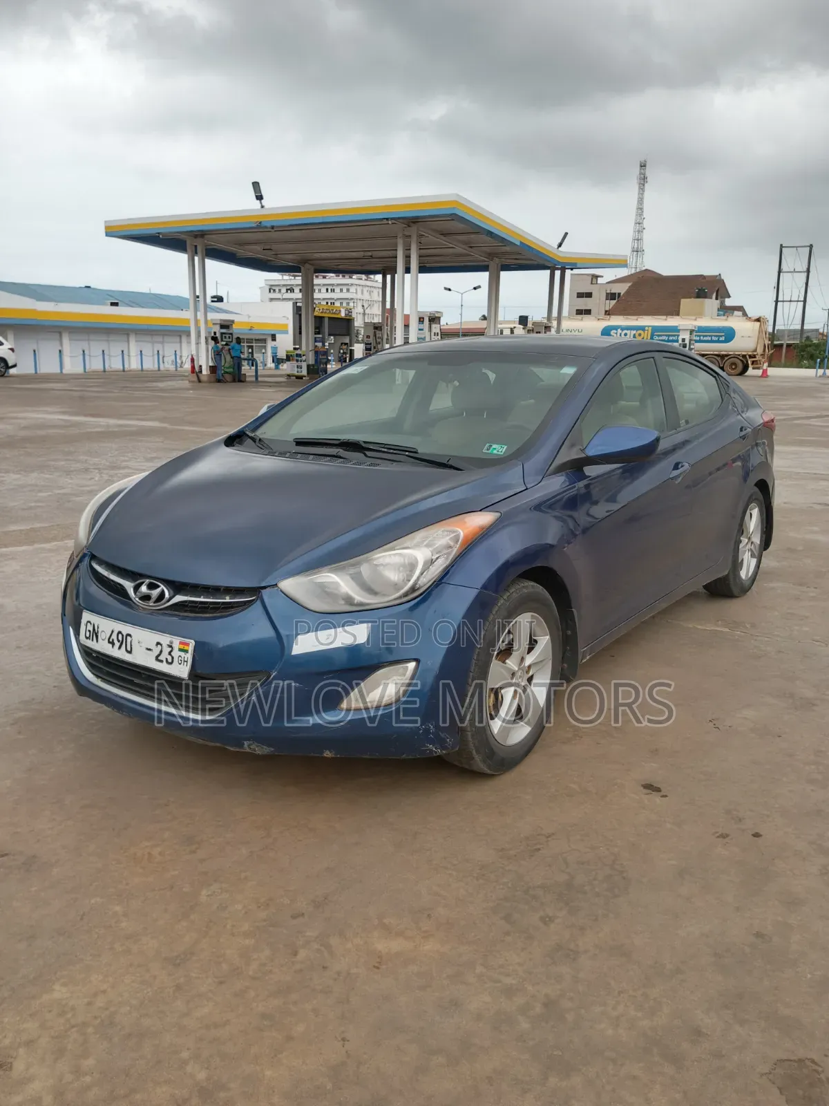 Hyundai Elantra 2013 Blue