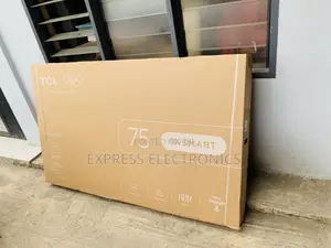 Slim Sleek Display TCL 75'' Uhd Led 75p6k Smart Android Television