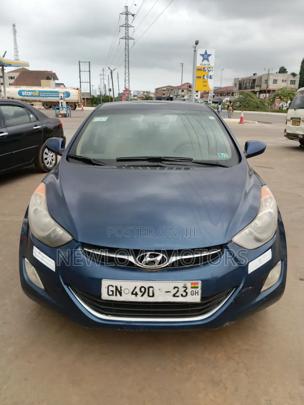 Hyundai Elantra 2013 Blue