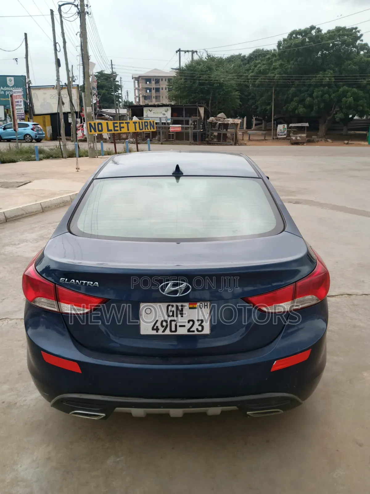 Hyundai Elantra 2013 Blue