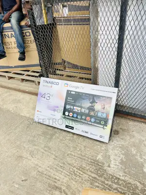High Quality Nasco 43” Frameless Smart Android Google TV NAS-B43FBFL-G