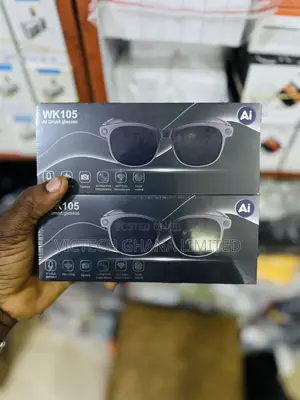 WK 105 Ai Smart Camera Glasses 3 in 1 Lens Transparent