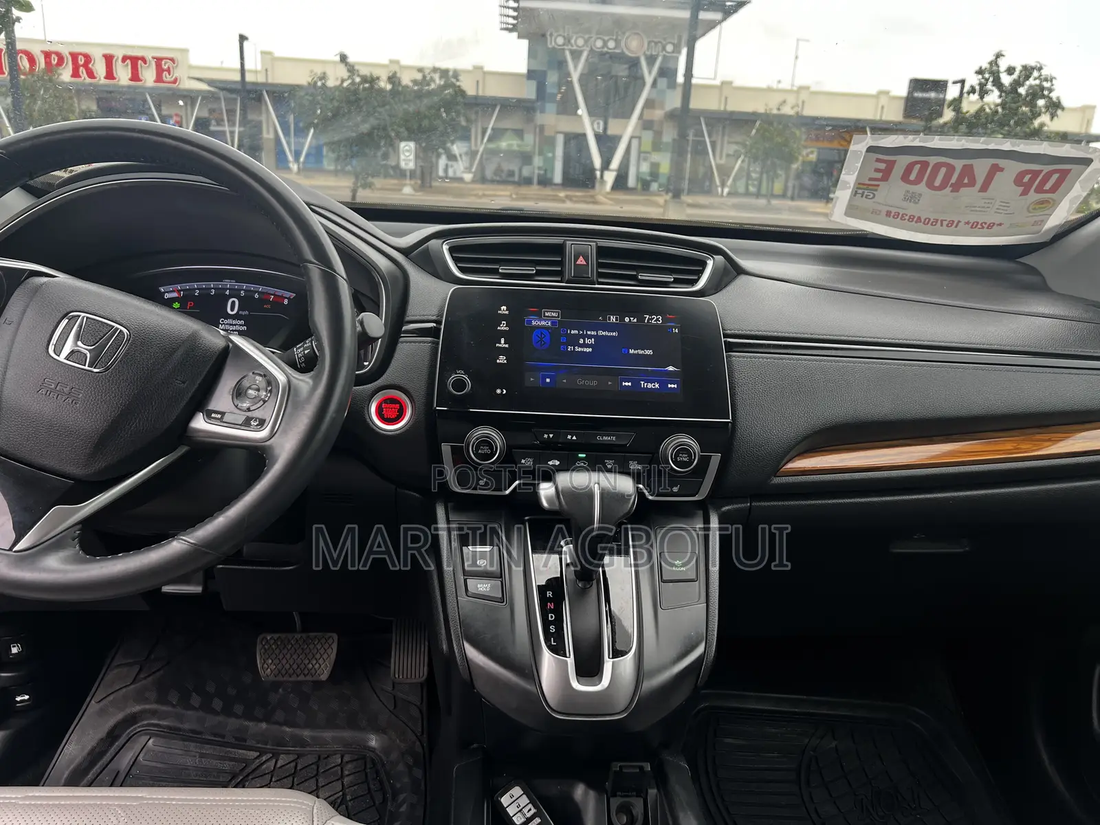 Honda CR-V EX-L AWD 2019 Blue