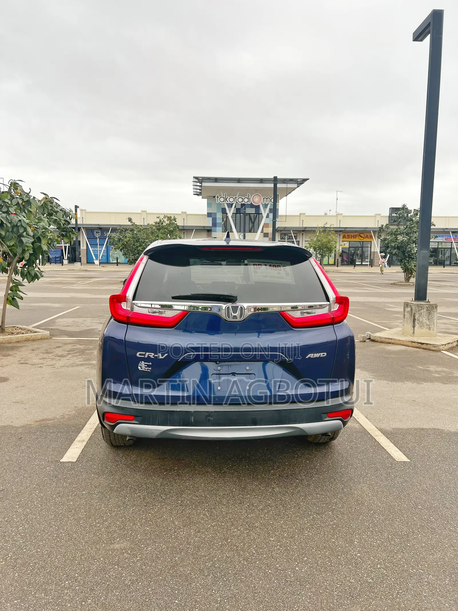 Honda CR-V EX-L AWD 2019 Blue