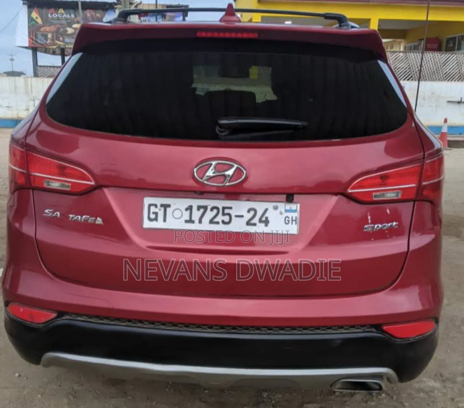 Hyundai Santa Fe 2013 Red