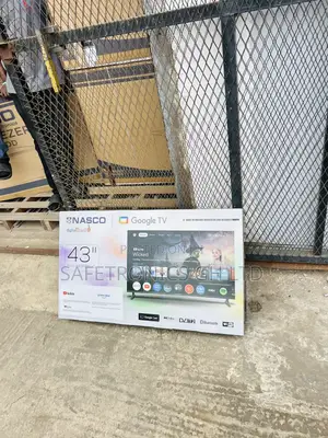 Secure Nasco 43 Inch Frameless Smart Android Google TV (NAS-B43FBFL-G)