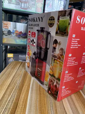 Sokany Electric Fruit Juicer With Large Container