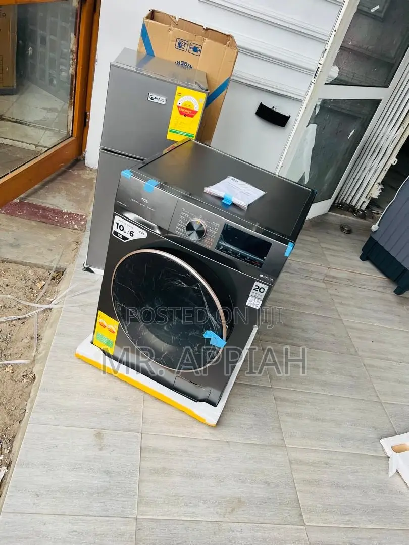 Check Out Classic TCL 10.5kg Front Load Washing Machine(Full Auto)