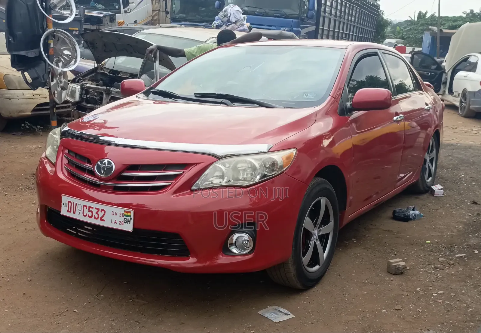 Toyota Corolla 2013 Red