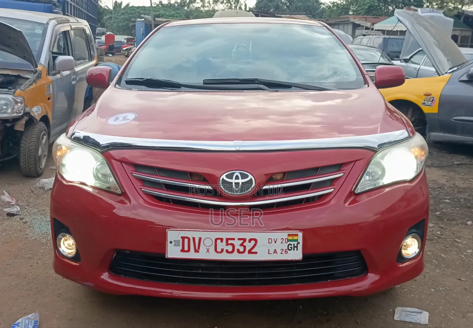 Toyota Corolla 2013 Red