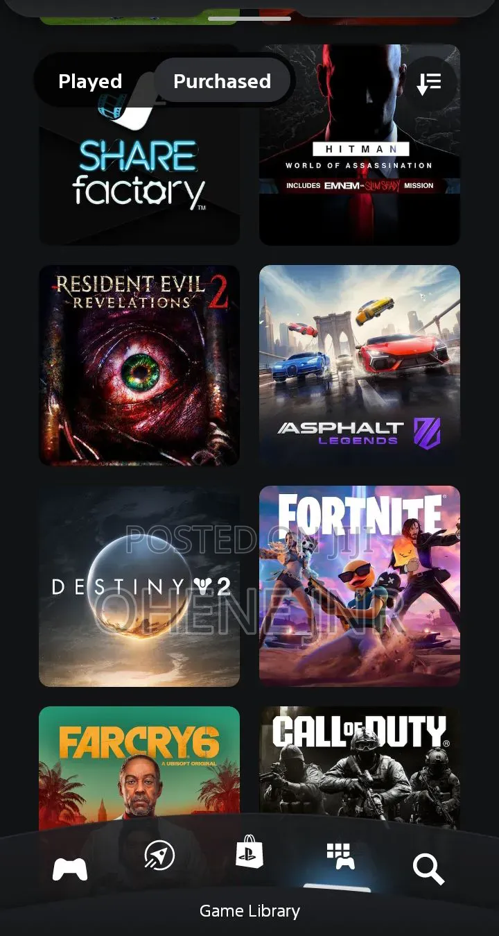 Personal PS4,PS5 Account for Sale