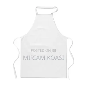 Whitish Kitchen Apron