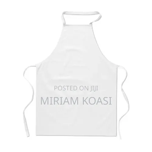 Whitish Kitchen Apron