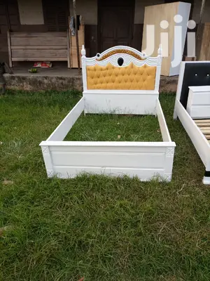 Leather Double Bed
