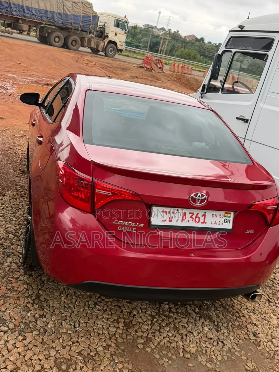 Toyota Corolla 2017 Red