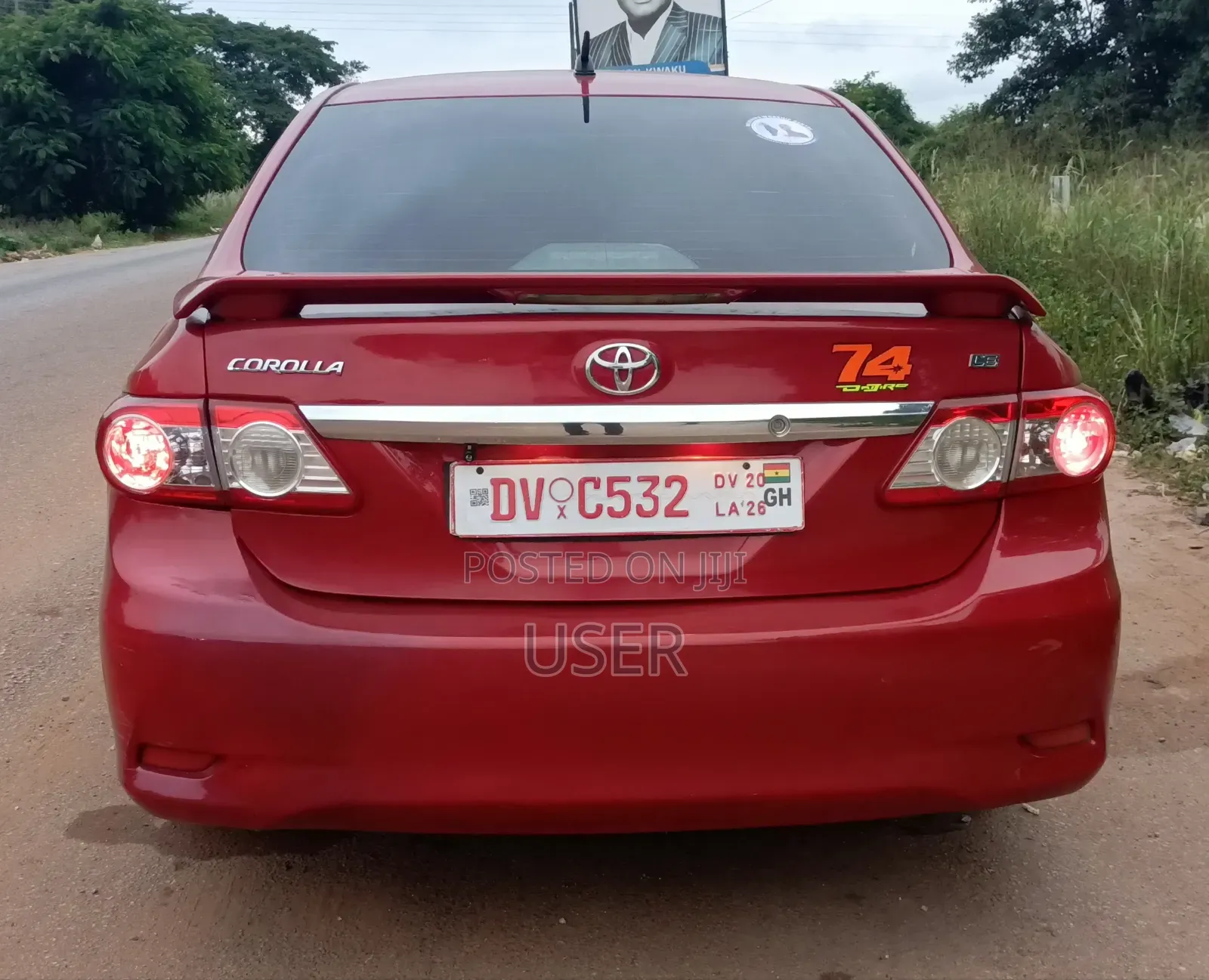 Toyota Corolla 2013 Red