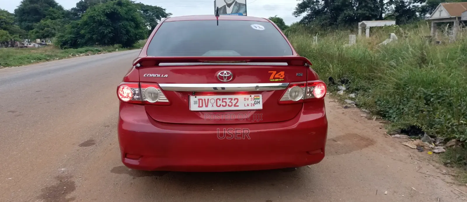 Toyota Corolla 2013 Red