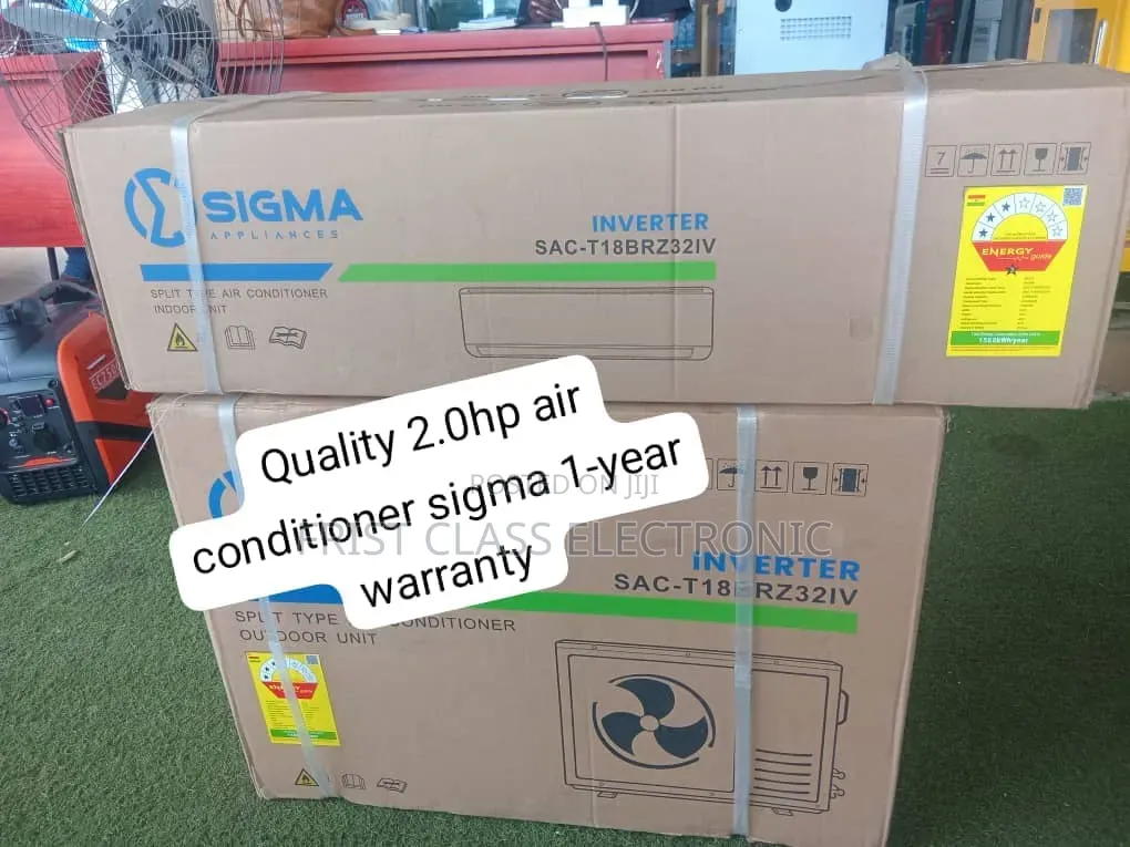 Sigma 2.0HP AC – Fast Efficient Cooling 2.0hp AC