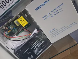 Power Supply With Battery (12v 7a)