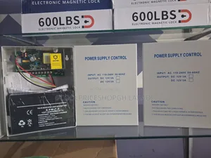 Power Supply With Battery (12v 7a)