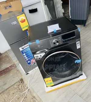 Effortless Cleaning TCL 10.5kg Front Load Washing Machine(Silver) 