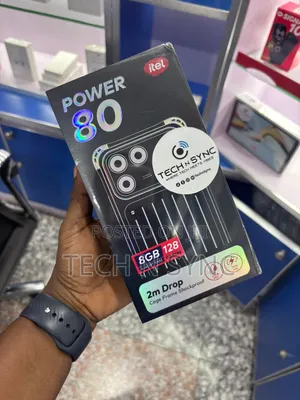 New Itel Power 80 128 GB Black