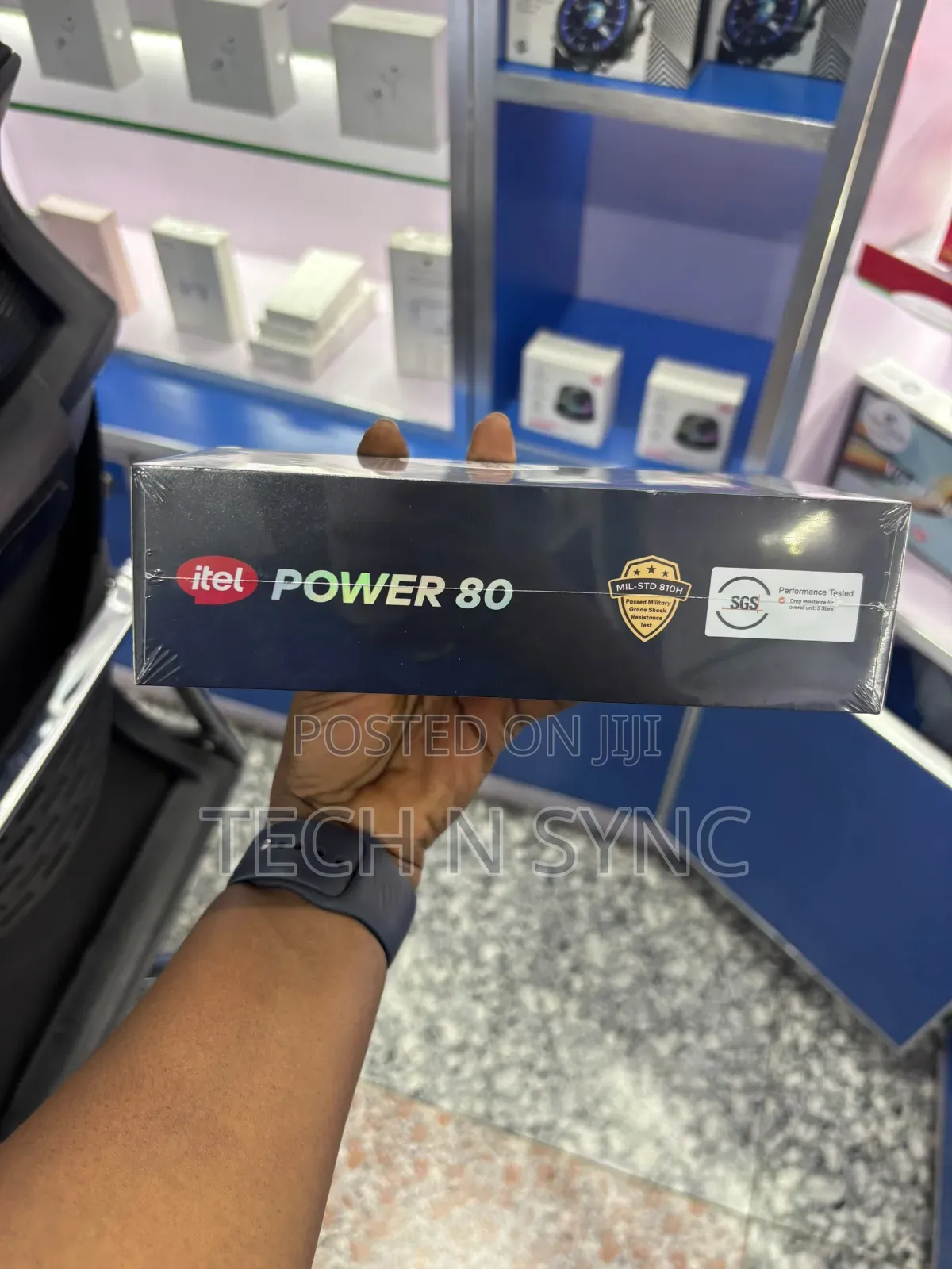 New Itel Power 80 128 GB Black