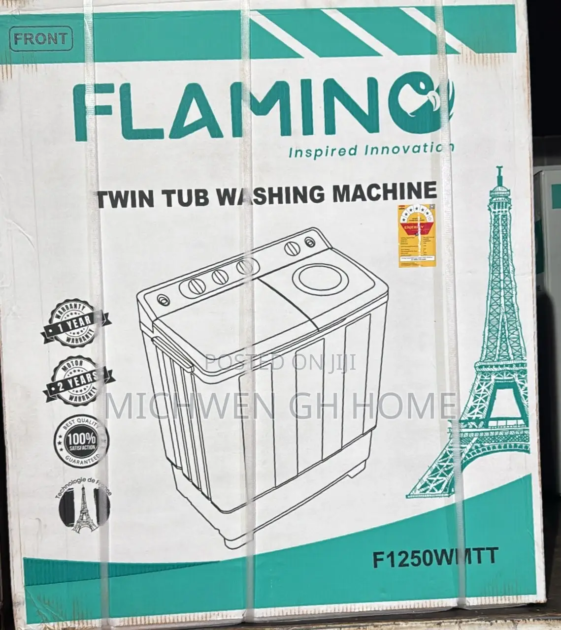 Flamino Semi Automatic Washing Machine 11kg