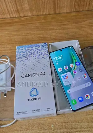 New Tecno Camon 40 Pro 5G 256 GB Black