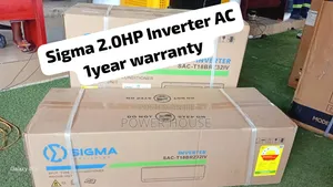 Sigma 2.0HP AC Inverter Technology for Powerful Cooling