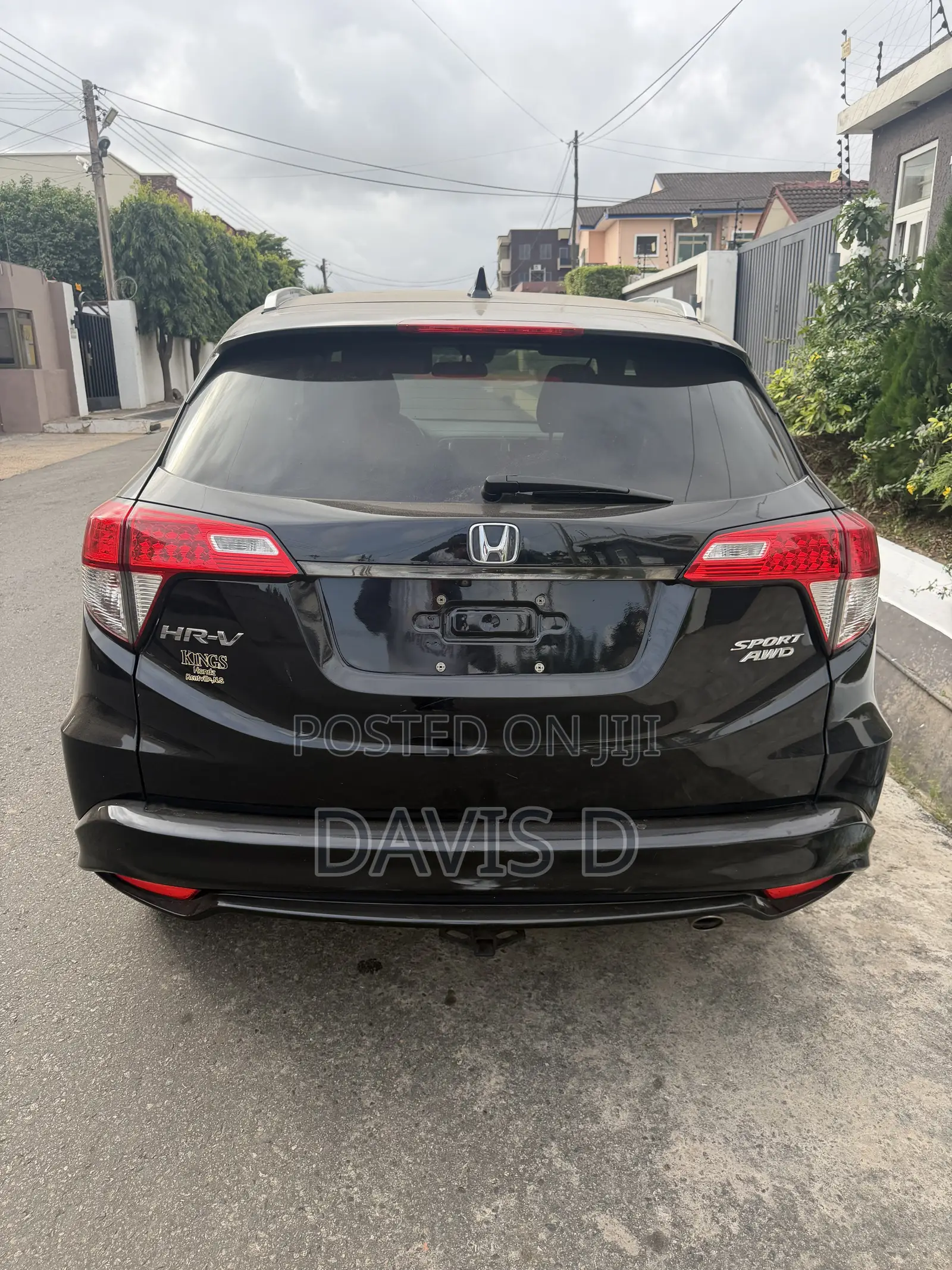 Honda HR-V Sport AWD 2019 Black