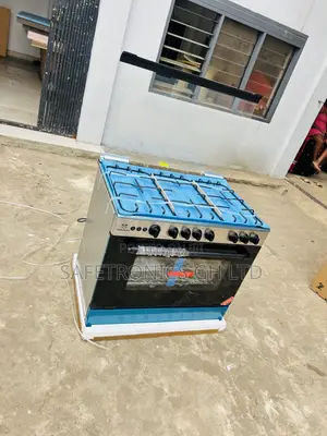 Lastest Grey Nasco 5 Burner Gas Cooker With Grill 90x60cm