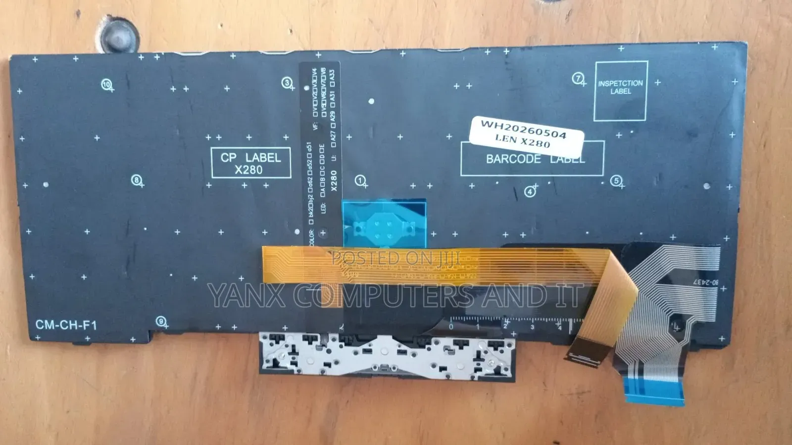Lenovo Thinkpad X280 Backlight Keyboard