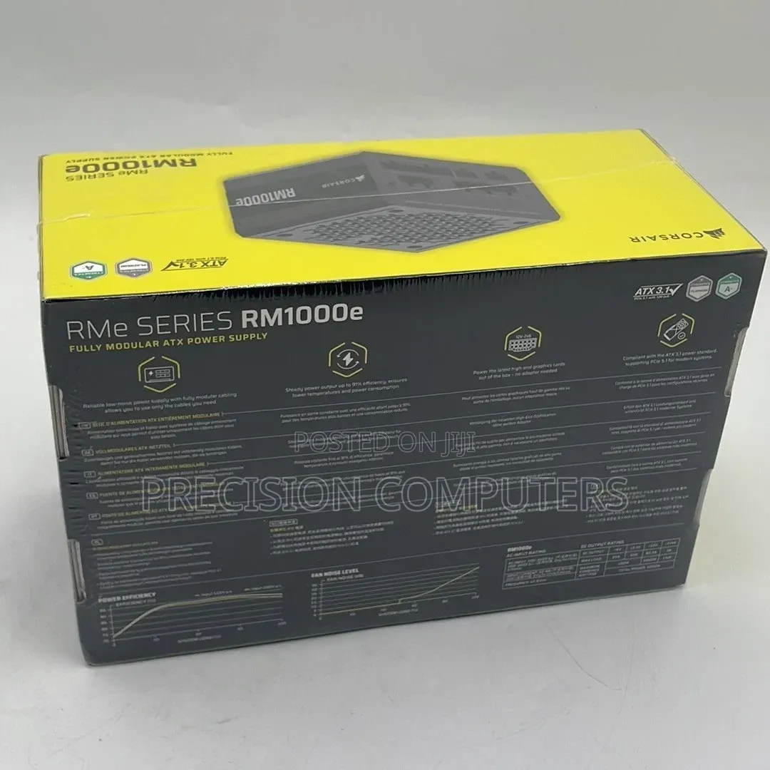 Corsair 1000e ATX 3.1 and Pcie Gen5 Power Supply