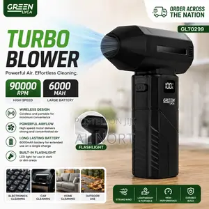 Green Lion Turbo Blower GL70299 – 90,000 RPM, 6000mAh