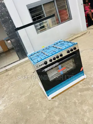 Ultra Modern Nasco 5 Burner Gas Cooker With Grill 90x60cm