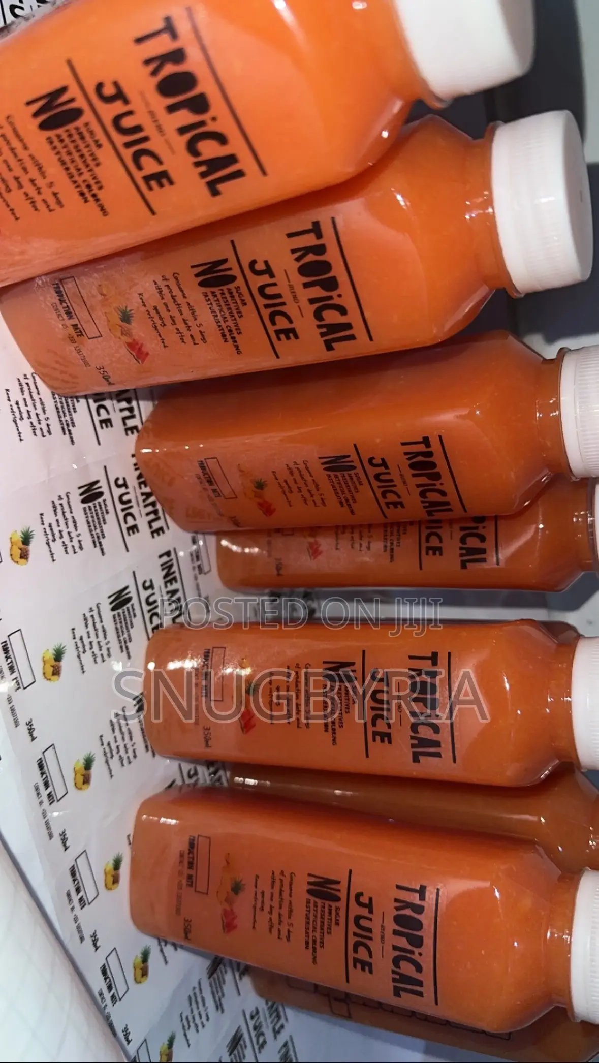 Fresh Juice (100% Natural) 10pcs in a Pack 500ml