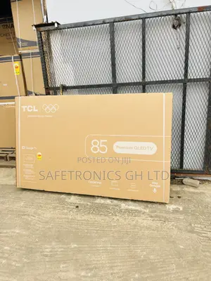 Newly Bulky TCL 85'' Qled Pro 85p7l Smart Android Television